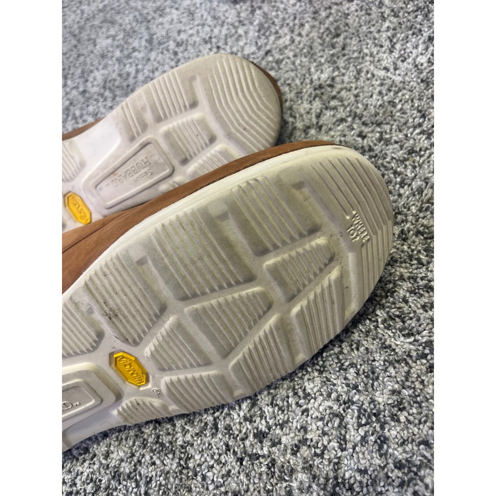 Samuel Hubbard Free Mens 14W Tan Nubuck Leather Shoes Vibram Sole Comfort Oxford - Picture 10 of 10
